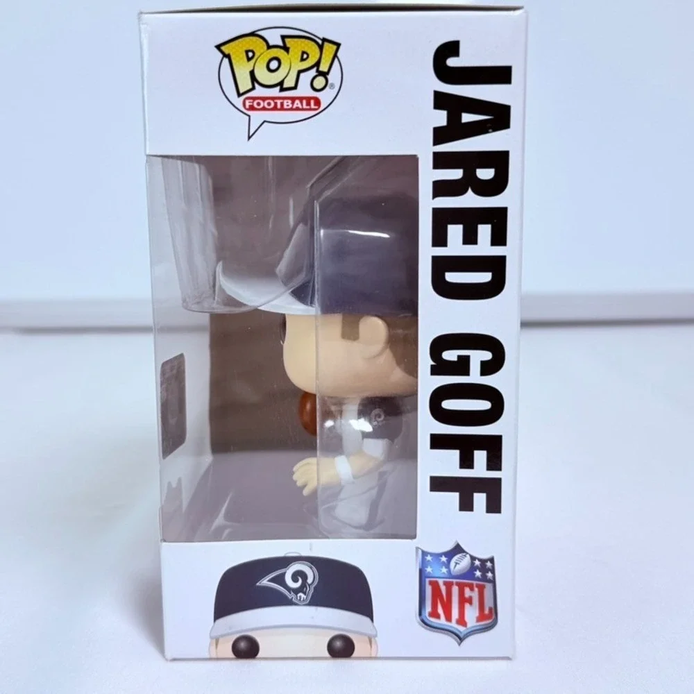 Funko Pop Football Jared Goff #95 LA Los Angeles Rams NFL Vinyl‎ Figure Vaulted